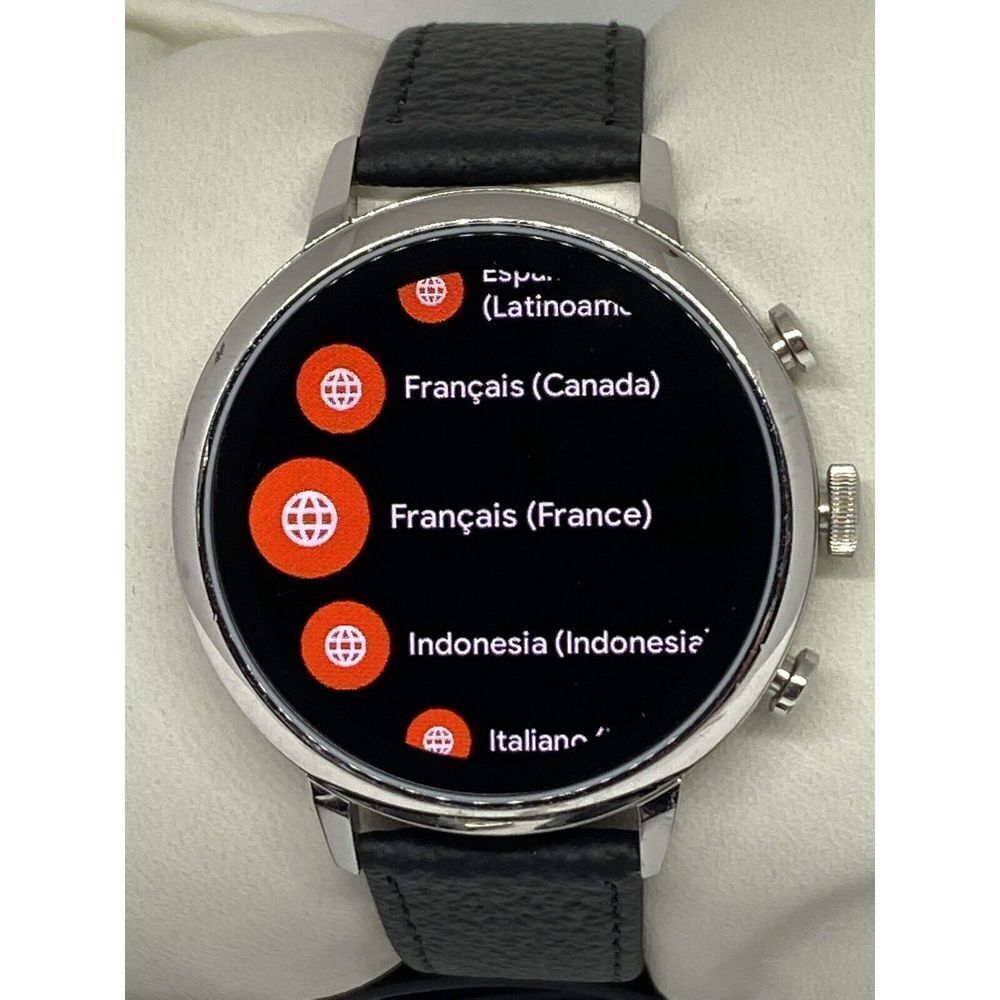 Fossil Gen 4 Authentic Digital Dial Smart Watch Custom Band FTW6017 DC105 - Picture 2 of 12